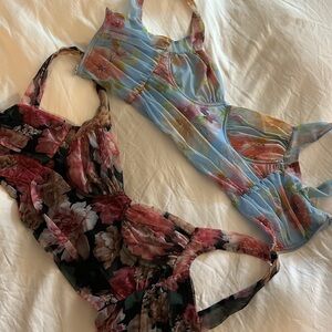 Windsor Light Blue Satin Bralette